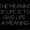 Il significato della vita